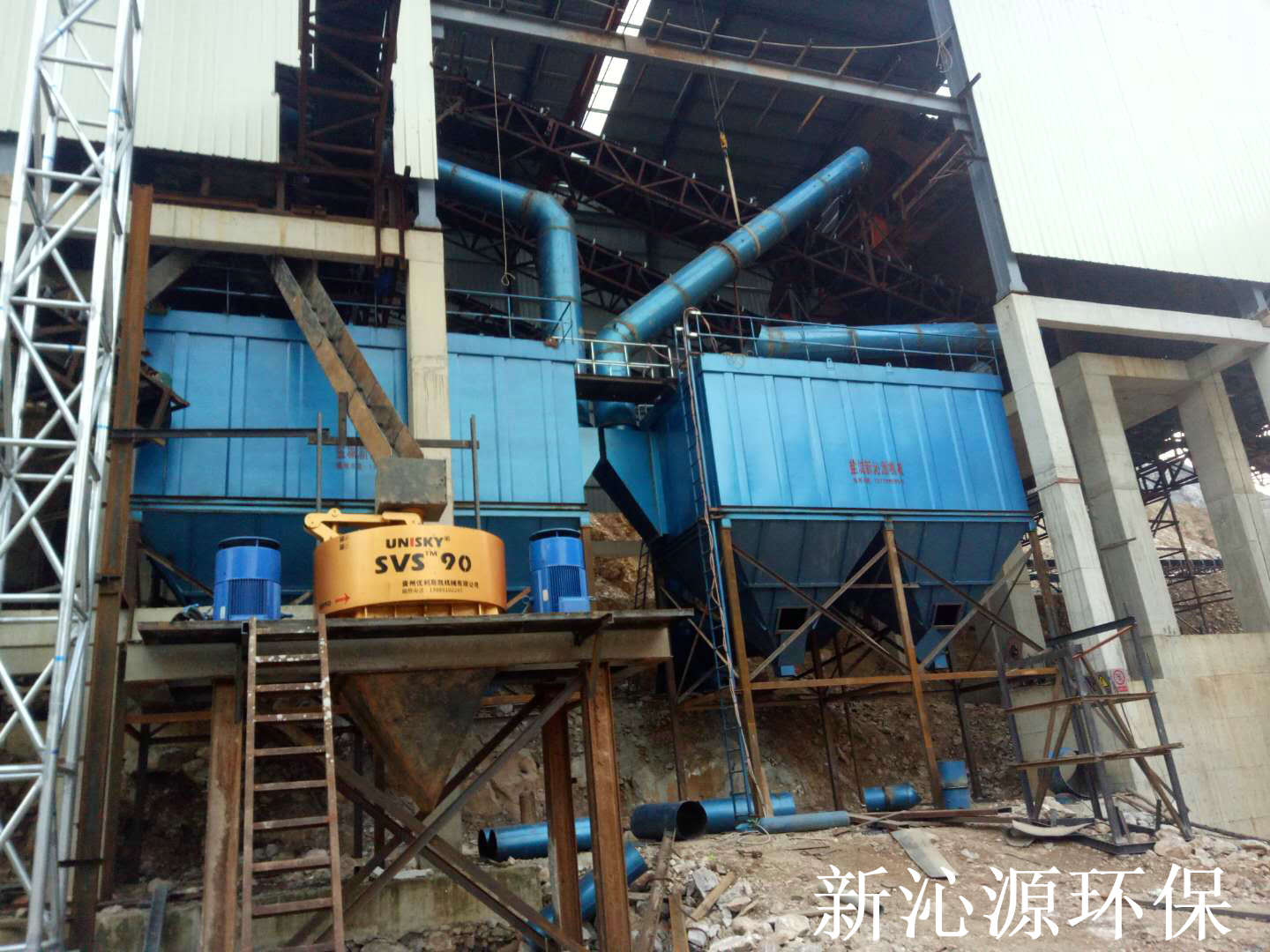 圆锥破碎机除尘器